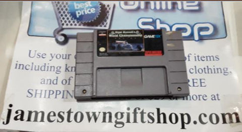 Nigel Mansell's World Championship Racing Used SNES Video Game