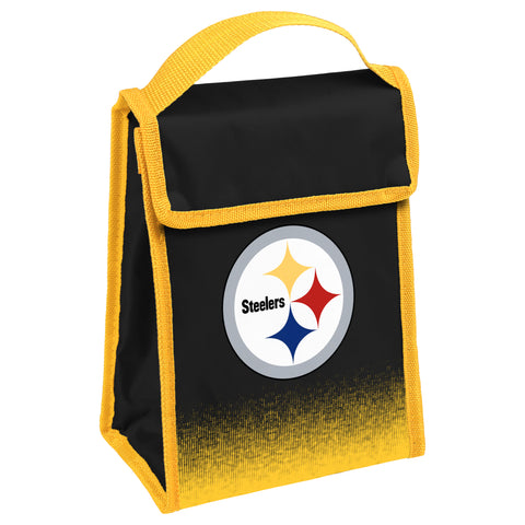 Pittsburgh Steelers NFL Gradient Velcro Lunch Bag