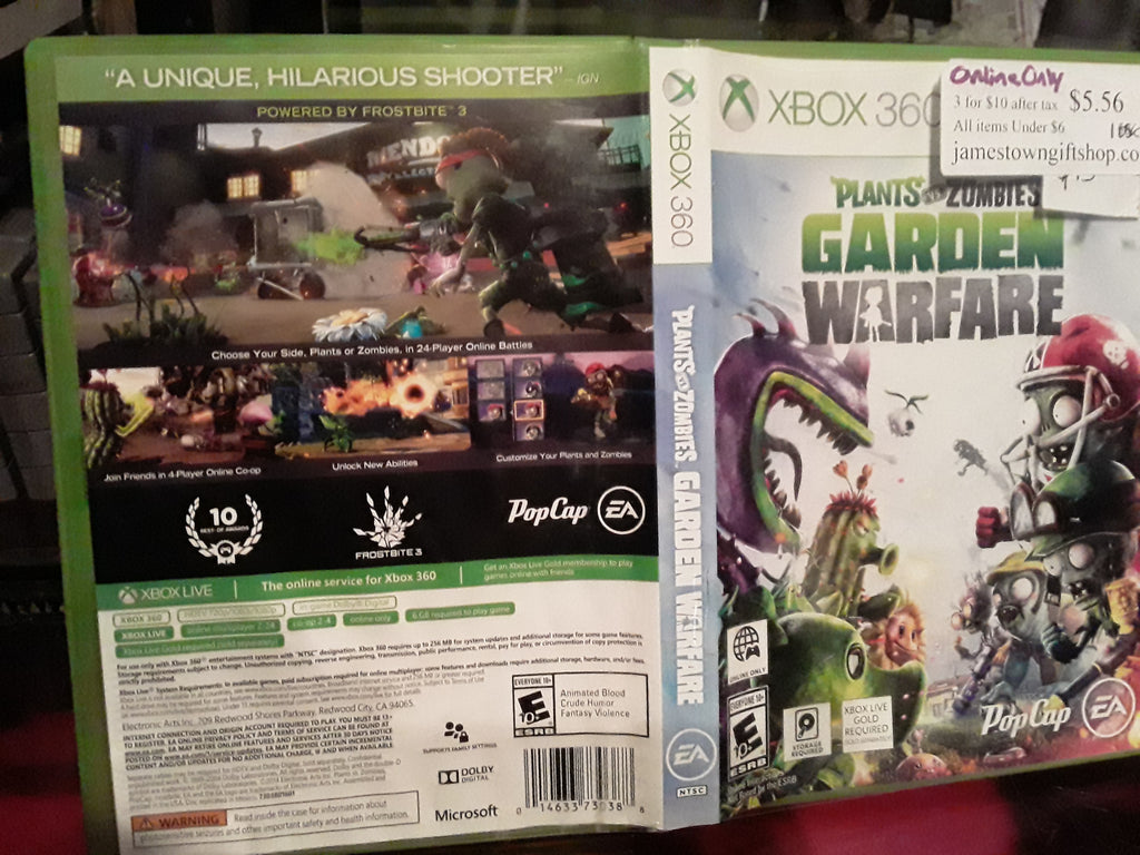 Microsoft Xbox 360 - Plants Vs Zombie Garden Warfare - Bon État - Foto 10