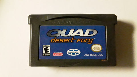 Quad Desert Fury Racing Used Gameboy Advance Game