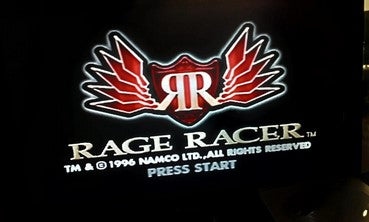 Rage Racer USED Playstation 1 Game
