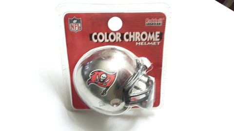 Tampa Bay Buccaneers NFL Riddell Color Chrome Mini Football Helmet