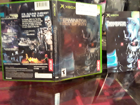 Terminator Dawn of Fate Used Original Xbox Video Game