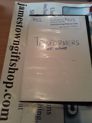 Transformers The Game USED PS2 Video Game