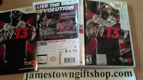 WWE 13 Wrestling 2013 Used Nintendo Wii Video Game