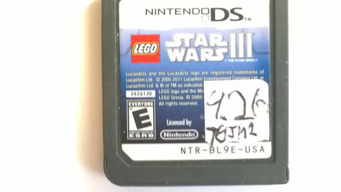 LEGO Star Wars III The Clone Wars USED for Nintendo DS