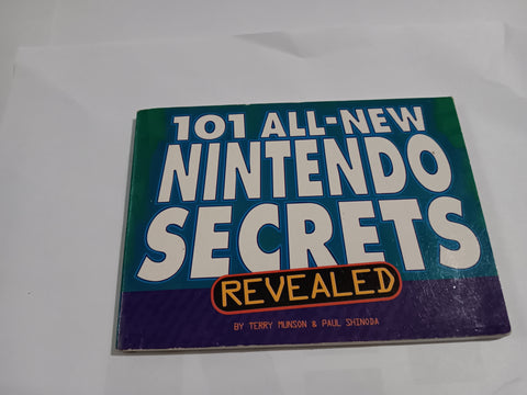101 All-New Nintendo Secrets Revealed Book Munson & Shinoda N64 Gamboy