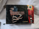 BOX ONLY Resident Evil 2 Original Nintendo 64 Replacement N64 Case Only NO GAME