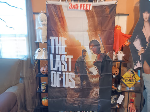 🎃 Halloween The Last of Us 3X5 Feet Flag Game Cover Tapestry