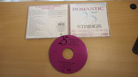 25 Favorite Romantic Strings Music CD Bach Mozart Brahms Rachmaninoff Wagner