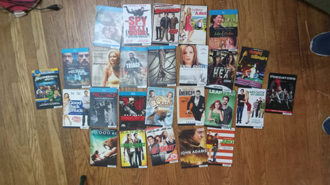 26 Blockbuster 8x5.5 Movie Backer Cards Streep Clooney Beckinsale Movie Posters