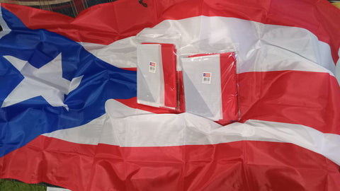 2 NEW Puerto Rico 3x5 Flags BOTH for 1 Price Lot of 2