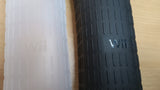 2 Wii Remote Silicone Sleeve Lot Clear + Black (torn) Controller Grip