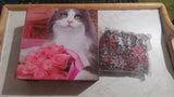 500 Piece Keepsakes Cat Lounge Puzzle 19x13 Surelox + Decorative Box