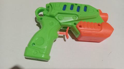 6.75 Inch Green Squirt Gun Space Style Water Pistol