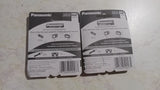 8 Batteries 4 AAA + 4 AA Panasonic 2 Packs of 4