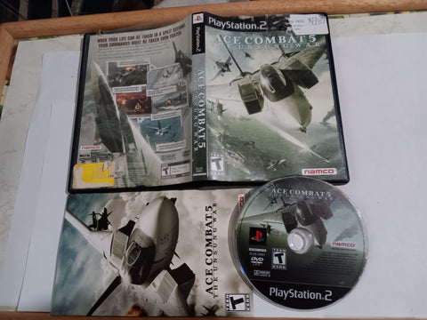 Ace Combat 5 PS2 Tested Playstation 2 Video Game