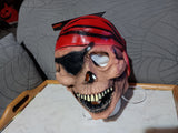 🎃 Halloween Adult Pirate Skull Old East Main Co. NEW