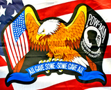 American Eagle P.O.W. 3x5 Feet Flag U.S.A.