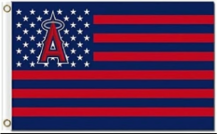 Anaheim Angels MLB 3x5 Flag Stars and Stripes