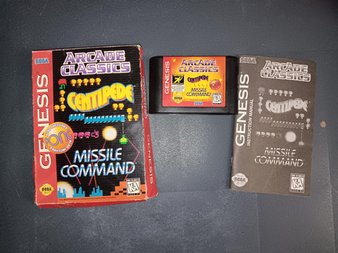 Arcade Classics COMPLETE Used Sega Genesis Video Game