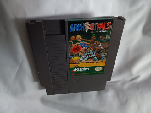 Arch Rivals A Basket Brawl NBA Used NES Video Game