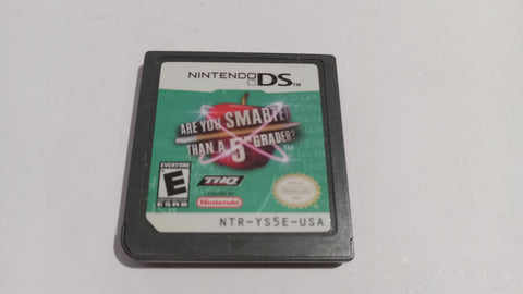 Are You Smarter Than A Fifth Grader Make the Grade Tested Nintendo DS Video Game