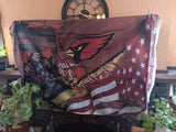 Arizona Cardinals Stars & Stripes & Steroids NFL 3X5 Feet Flag Banner