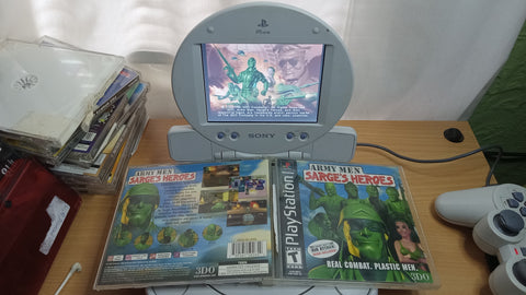 Army Men Sarge's Heroes Tested PS1 COMPLETE Playstation 1 Video Game