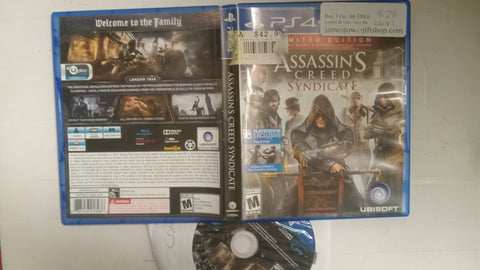 Assassin's Creed Syndicate Used PS4 Video Game