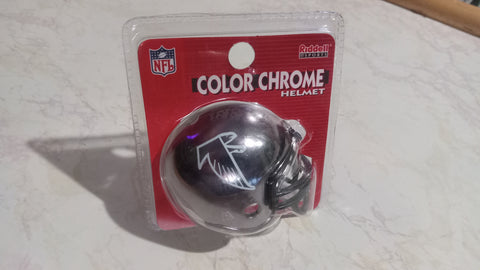 Atlanta Falcons NFL Color Chrome Helmet Riddell Mini Helmet