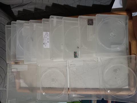 BOX ONLY 14 PS3 EMPTY Game Cases Playstation 3 Blu Ray Replacement