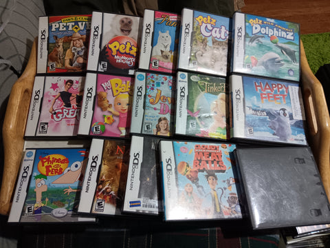 BOX ONLY 15 Nintendo DS EMPTY Game Cases NO GAMES