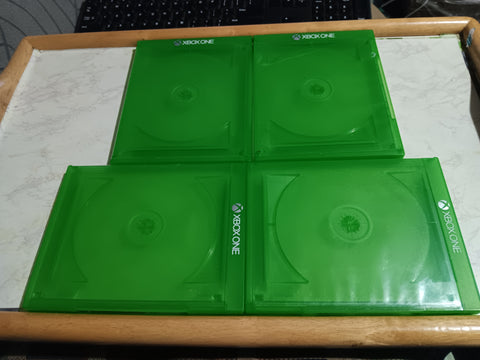BOX ONLY 4 Xbox One EMPTY Game 4 Case Lot OEM  Replacement
