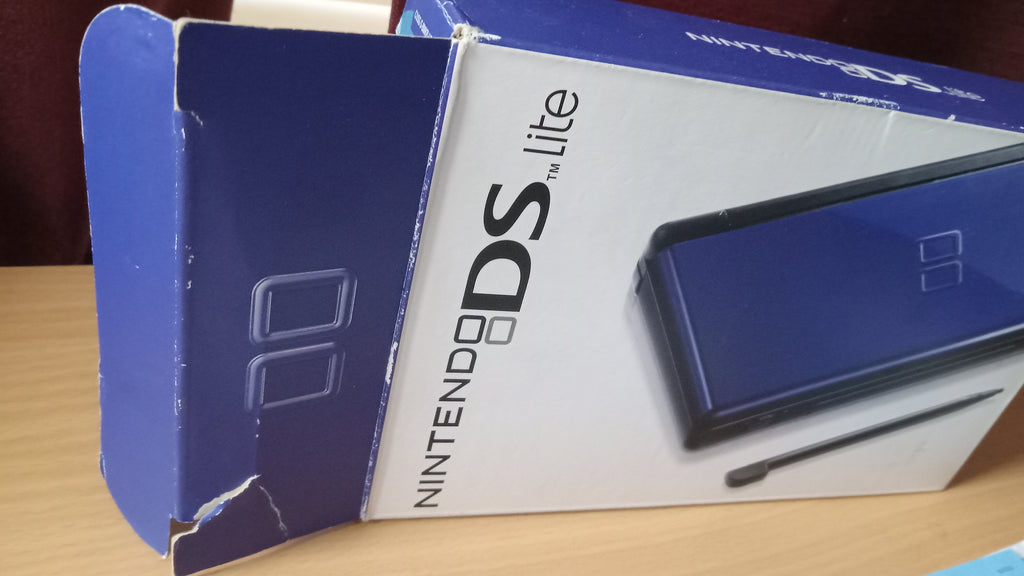BOX ONLY DS-Lite Blue Console PACKAGING ONLY – Jamestown Gift Shop