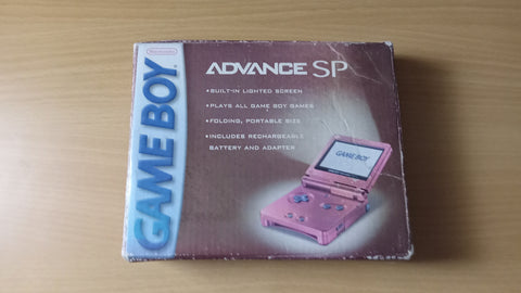 BOX ONLY Gameboy Advance SP Flame Replacement Console PACKAGING ONLY