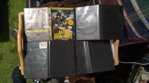 BOX ONLY Lot of 4 Two-Disk DVD Game Cases Empty Case BUNDLE