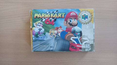 BOX ONLY Mario Kart Replacement ORIGINAL Box NO GAME CARTRIDGE