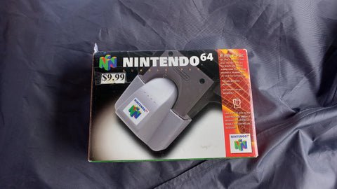 BOX ONLY N64 Rumble Pak Nintendo 64 Original Hollow Box Packaging