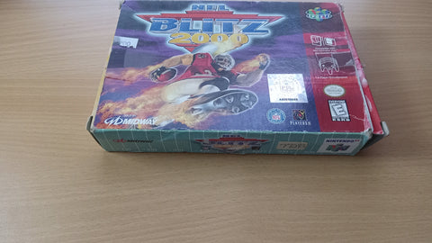 BOX ONLY NFL Blitz 2000 N64 Replacement N64 Case Only NO GAME