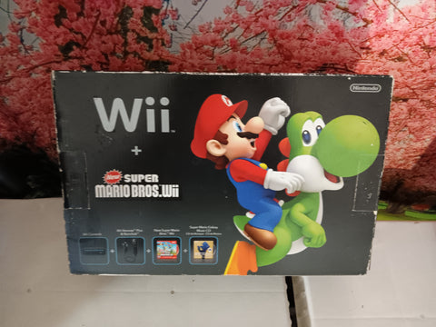 BOX ONLY Nintendo Wii Super Mario Bros Console Packaging Only