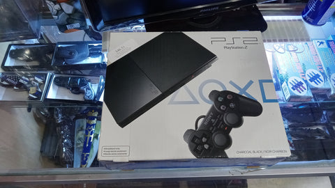 BOX ONLY PS2 Slim Black Console PACKAGING ONLY SCPH-9001