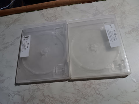 BOX ONLY PS3 2 EMPTY Game Case Replacement NO Playstataion 3 GAME