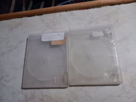 BOX ONLY PS3 2 Game Cases Replacement NO Playstataion 3 GAME