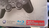 BOX ONLY PS3 Slim Netflix 250GB Replacement Playstation 3 Console PACKAGING ONLY