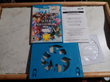 BOX ONLY Wii-U 2 Game Cases Super Smash + Blank Replacement NO GAMES