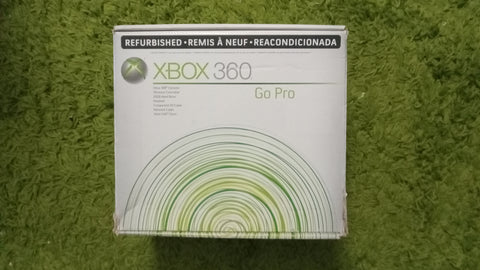 BOX ONLY Xbox 360 Go Pro Model Console Replacement Packaging Only