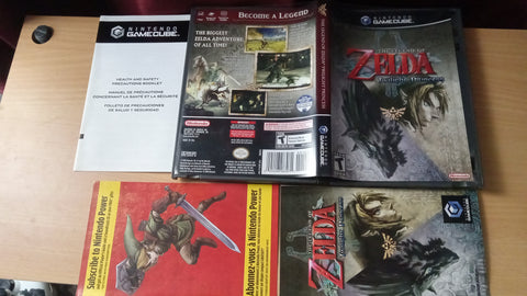 BOX ONLY Zelda Twilight Princess Replacement Original Packing Only