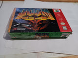 BOX ONLY + MANUAL Doom 64 N64 Original Replacement Nintendo 64 Case NO GAME