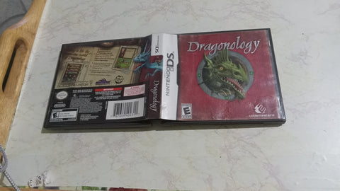BOX ONLY Dragonology Nintendo DS NO GAME